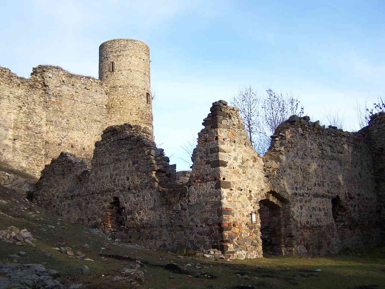 Bavorov – zřícenina hradu Helfenburk