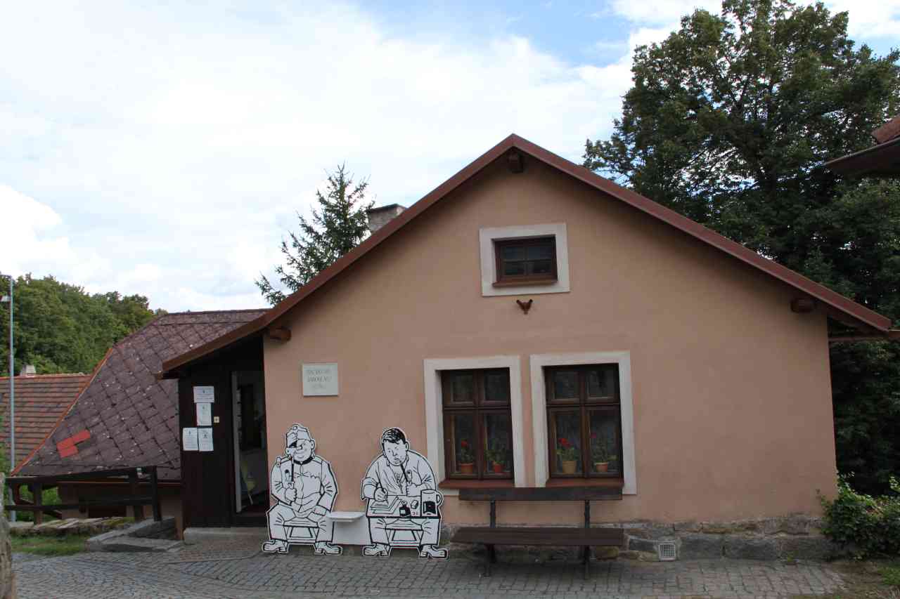 Lipnice nad Sázavou – Denkmalstätte von Jaroslav Hašek