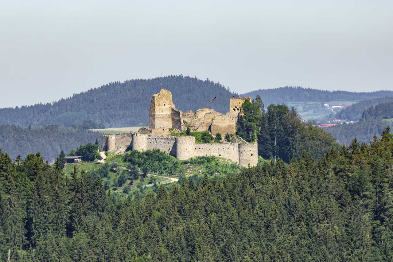 Pierbach – Zřícenina hradu Ruttenstein