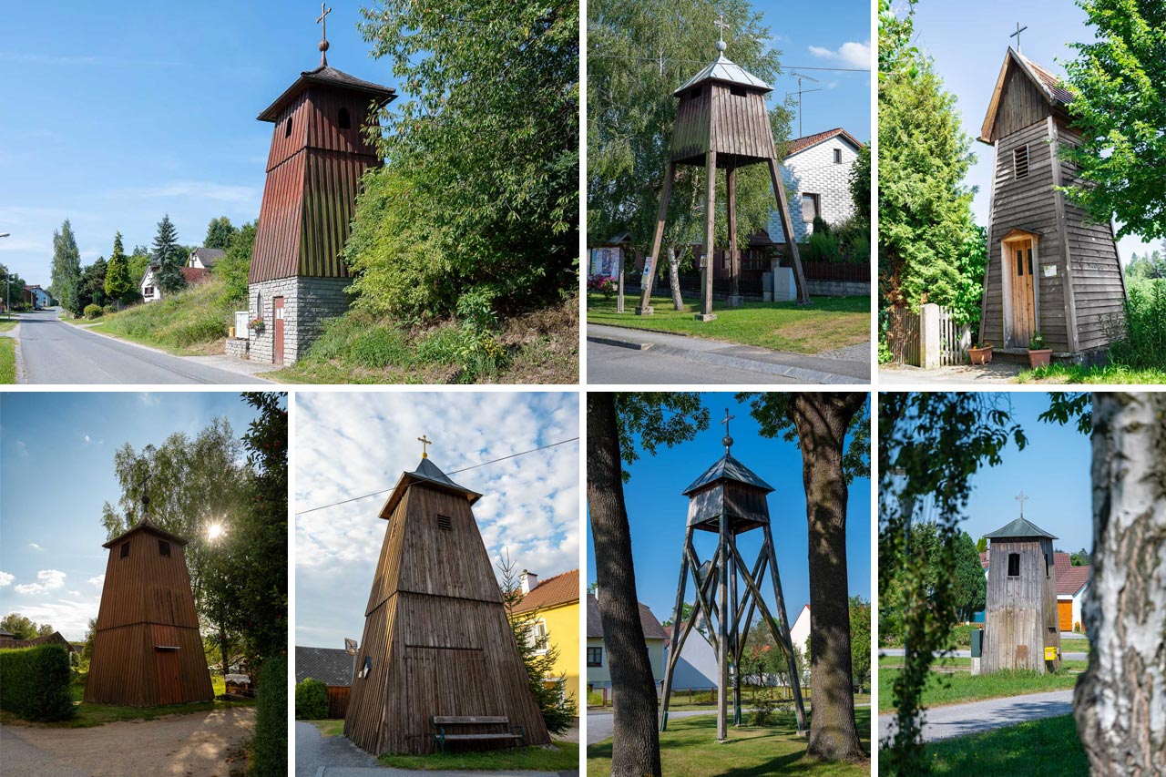 Zvonice v regionu